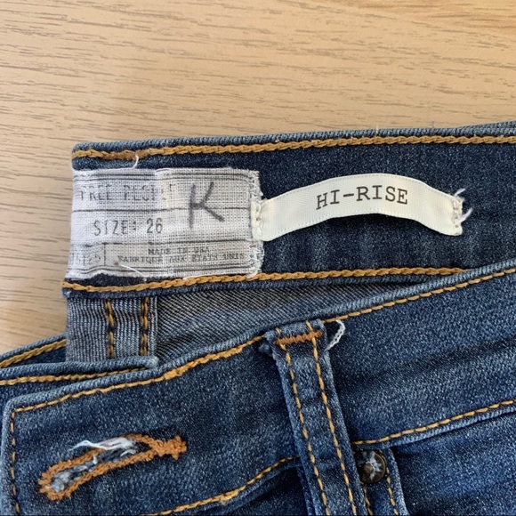 Free People Hi-Rise Skinny Denim - Picture 2 of 2
